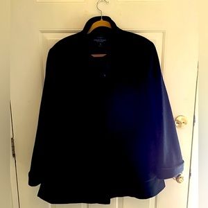 Mackintosh black wool jacket XL